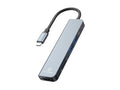 Techancy Hub USB-C 6 em 1 KT2909 com HDTV, PD, USB 3.0/2.0 e Leitor